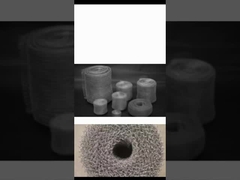 OD25mm संपीड़ित बुना तार जाल फिल्टर गैस तरल 0.55mm 100mesh/इंच