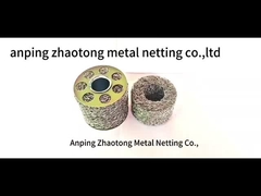 अनुकूलित संपीड़ित बुना हुआ फ़िल्टर जाल अंगूठी आकार 5-300 मिमी आउट व्यास