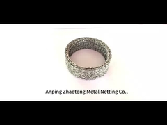 झटका अवशोषण संपीड़ित बुना तार जाल फिल्टर φ2-500 मिमी सपाट प्रकार