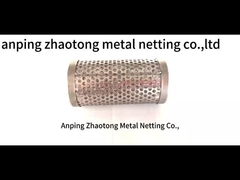 पीपी / एसएस 316 बुना हुआ जाल कपड़ा 0.5 मिमी व्यास 1000 मिमी चौड़ाई लहरदार अनाज आकार