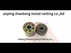 तेल-गैस पृथक्करण के लिए घर्षण पॉलिश बुना हुआ जाल तार