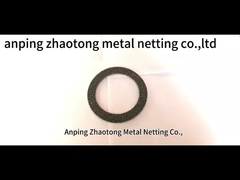 गोलता बुना हुआ जाल डेमिस्टर पैड 0.23 मिमी संक्षारण प्रतिरोध