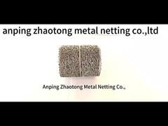 0.08 - 0.45 मिमी वायर मेष वाशर रिंग आकार SUS316L मफलर के लिए