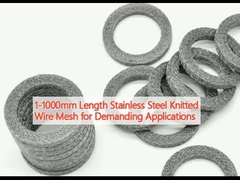 1-1000 मिमी लंबाई स्टेनलेस स्टील की मांग वाले अनुप्रयोगों के लिए बुना तार जाल