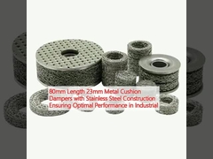 80 मिमी लंबाई 23 मिमी स्टेनलेस स्टील निर्माण के साथ धातु कुशन डैमर औद्योगिक में इष्टतम प्रदर्शन सुनिश्चित