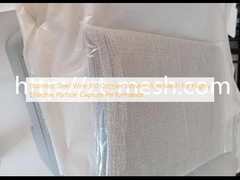 उच्च प्रभावी कण कैप्चर प्रदर्शन के लिए स्टेनलेस स्टील तार 310 तांबा बुना तार जाल