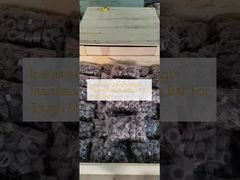 सख्त दागों के लिए औद्योगिक 4*2 मिमी ताकत वाली स्टेनलेस स्टील क्लीनिंग बॉल