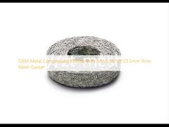 OEM धातु संपीड़ित बुना हुआ तार जाल 65*41*23.5 मिमी तार जाल गैसकेट
