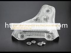 कार के लिए कस्टम आकार संपीड़ित तार जाल शॉक अवशोषक od88 * 50 * 20 मिमी