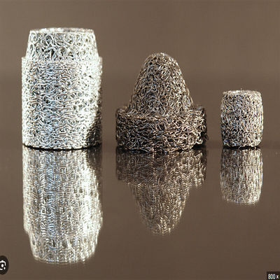 तार व्यास 0.08 - 0.5 मिमी Filtration उद्योग के लिए प्रकार के लिए संपीड़ित बुना तार जाल