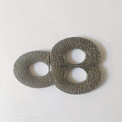 शोर को कम करने के लिए 23 मिमी लंबाई धातु ढकने वाली कुशन बुना हुआ जाल तकनीक