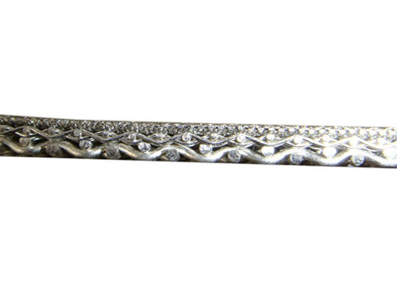 बहुआयामी सिन्जेड वायर मेष धातु सामग्री 2-100 माइक्रोन मोटाई 0.5 मिमी