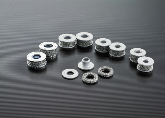 धातु गोल अंगूठी आकार Sus बुना हुआ तार जाल गैसकेट वाहन इंजन के लिए संपीड़ित