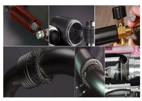 200 माइक्रोन संपीडित बुना हुआ तार मेष 304 316 स्टेनलेस स्टील