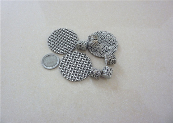 स्टेनलेस स्टील Sintered वायर मेष 0.3 मिमी चलनी 5 * 5 मिमी 20 माइक्रोन
