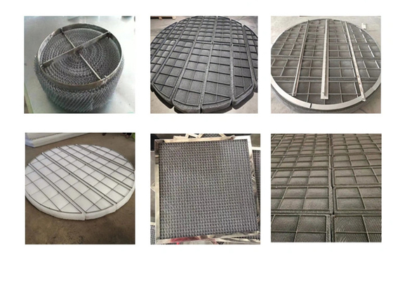 तार व्यास 0.08 - 0.5 मिमी Filtration उद्योग के लिए प्रकार के लिए संपीड़ित बुना तार जाल