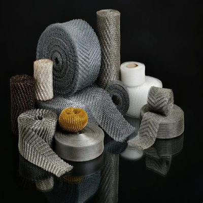 फिल्टर के लिए अनुकूलित 10 मिमी स्टेनलेस स्टील बुना तार जाल गास्केट