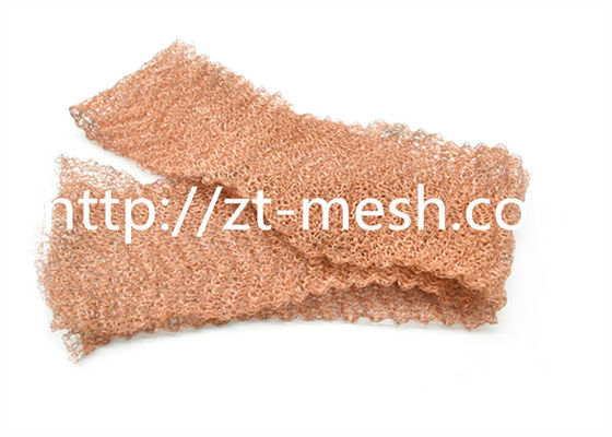 All-Metal Mesh Stainless Steel Knitted Wire Mesh 50*50mm For Filtration Separation