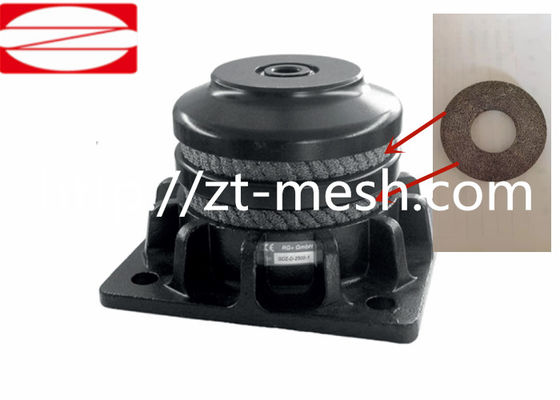 Dia50mm बहुमुखी कॉम्पैक्ट बुना हुआ तार जाल गर्मी इन्सुलेशन शोर में कमी और कंपन डंपिंग अनुप्रयोगों के लिए उपयुक्त है