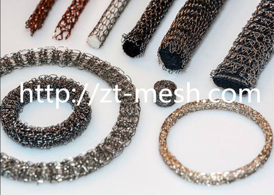 कार के लिए कस्टम आकार संपीड़ित तार जाल शॉक अवशोषक od88 * 50 * 20 मिमी