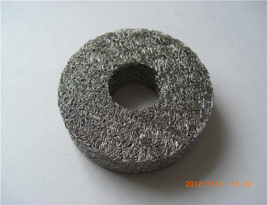 बेलनाकार धातु कुशन डैम्पर्स Dia.2-100mm 50G घनत्व अनुकूलित OEM