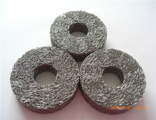 बेलनाकार धातु कुशन डैम्पर्स Dia.2-100mm 50G घनत्व अनुकूलित OEM