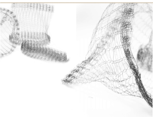SS304 बुना हुआ तार जाल रोपण टोकरी 0.05-0.48mm पेड़ / फूल के लिए