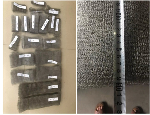 SS304 बुना हुआ तार जाल रोपण टोकरी 0.05-0.48mm पेड़ / फूल के लिए