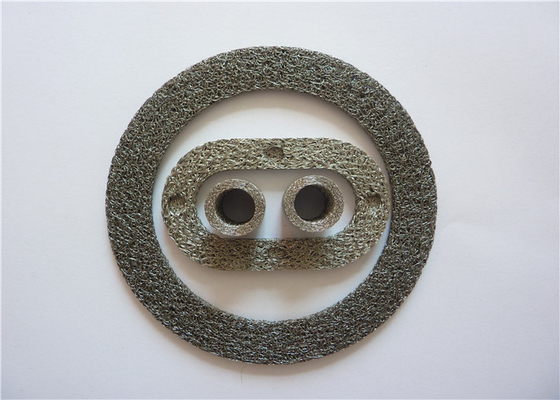 दौर 0.018 मिमी स्टेनलेस स्टील बुना हुआ तार मेष समर्थन कंपन या झटका