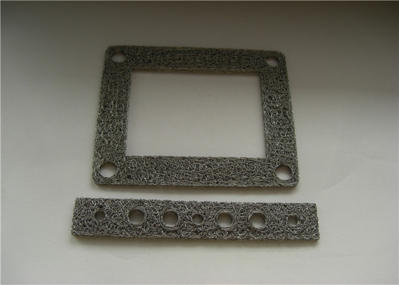 Dia50 * 25mm वायर मेष वॉशर परिरक्षण के लिए एसएस बुना हुआ जाल गास्केट