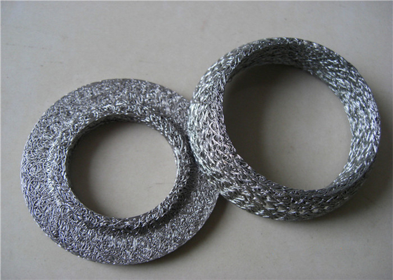 रोथ संपीडित बुना हुआ मेष 5-150 मिमी ऊँचाई 10-200 मिमी व्यास साइलेंसर के लिए