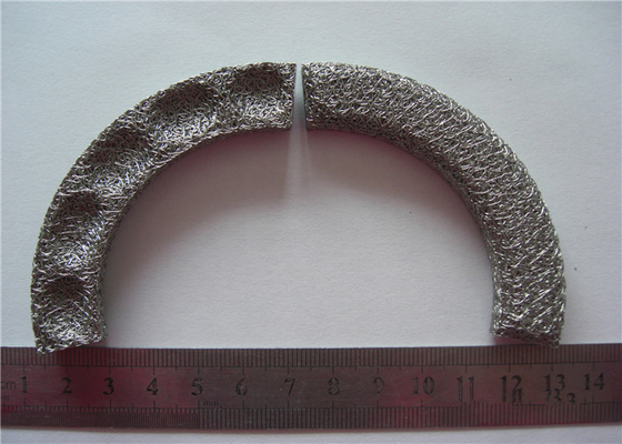 साइलेंसर संपीडित बुना हुआ तार मेष 5 मिमी - कार औद्योगिक के लिए 25 मिमी 90% फ़िल्टर: