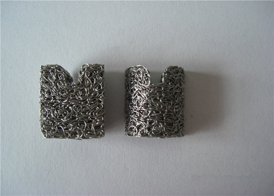 हीट शील्ड्स / इंजन एंटी वाइब्रेशन के लिए मोनेल 80 * 50 मिमी स्टील वायर कुशन