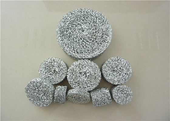 सफेद बुना हुआ एल्यूमीनियम पन्नी मेष Dia118mm लंबाई ऑटो के लिए अनुकूलित: