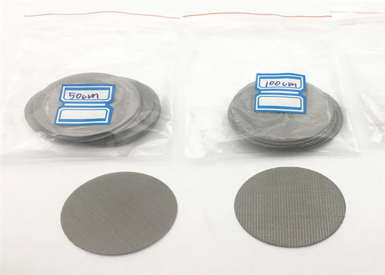 मल्टी लेयर 316L स्टेनलेस स्टील फ़िल्टर वायर मेष 8 * 8 मिमी फ़िल्टर के लिए