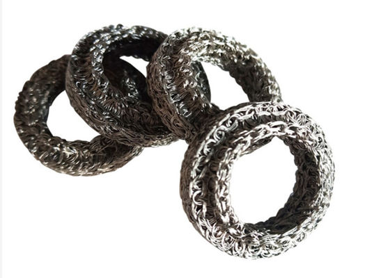 दीया 50 मिमी स्टेनलेस स्टील बुना हुआ वायर मेष मफलर संपीड़ित फ़िल्टर मेष