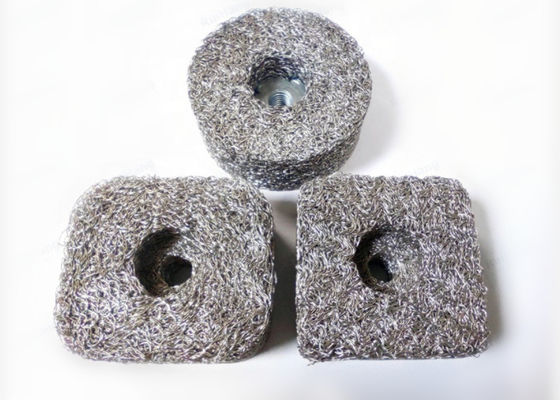 स्क्वायर आकार संपीड़ित बुना हुआ तार मेष 80 मिमी 316 स्टेनलेस स्टील वायर मेष फ़िल्टर