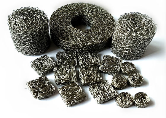 स्क्वायर आकार संपीड़ित बुना हुआ तार मेष 80 मिमी 316 स्टेनलेस स्टील वायर मेष फ़िल्टर