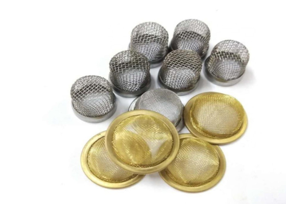 1-100mesh बुना तार मेष फ़िल्टर डिस्क 10m 30m स्क्वायर होल नमूना उपलब्ध है