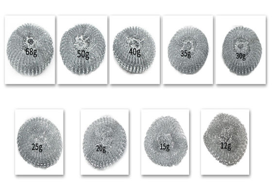 20 ग्राम जस्ती स्टील वायर बॉल क्लीनिंग, मेश स्कॉरर क्लीनिंग बॉल