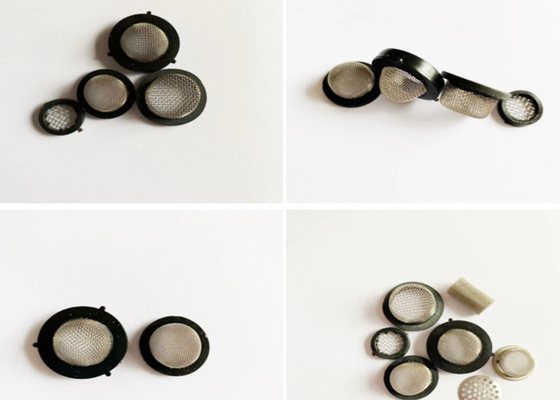 1-100mesh बुना तार मेष फ़िल्टर डिस्क 10m 30m स्क्वायर होल नमूना उपलब्ध है