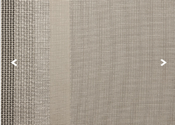 SS316 Sintered मेष स्क्रीन 3 परत / 2 परत एसिड और क्षार प्रतिरोध