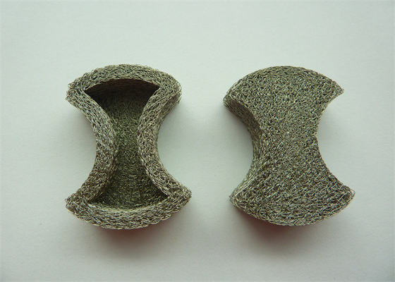 बुना हुआ वायर मेष वॉशर स्टेनलेस स्टील वायर 0.12 मिमी 35 मिमी लोचदार कोर पहने आईएसओ 9 001