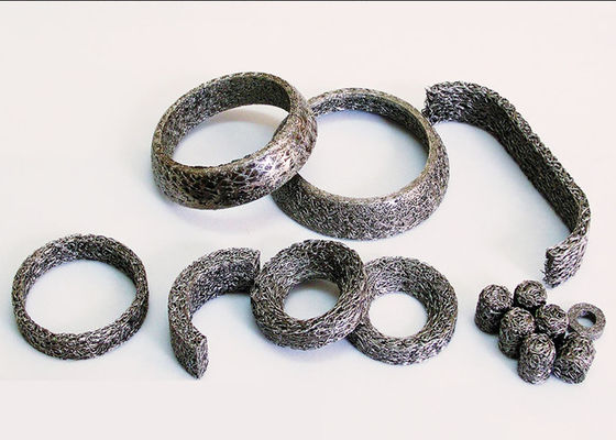 कुशन एंटी वाइब्रेशन के लिए स्क्वायर मेटैलिक माउंट 50 ग्राम बुना हुआ वायर मेष गैस्केट 310s