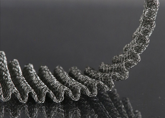 धातु 30 मिमी बुना हुआ स्टेनलेस स्टील मेष ईएमआई परिरक्षण अनुकूलित करें: