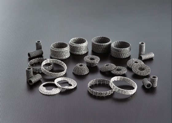 5-300um ओडी 350 मिमी बुना हुआ वायर मेष गैस्केट ऊंचाई 3-120 मिमी एयर बैग फ़िल्टर