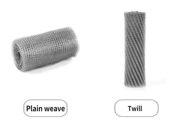 स्टेनलेस स्टील 316l बुना हुआ तार मेष 0.1 मिमी व्यास 20-500 मिमी चौड़ाई: