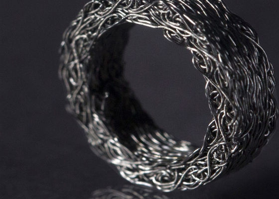 निकास मफलर के लिए अल्ट्रा फाइन सस 304 316 वायर मेष वॉशर दीया 25 मिमी;