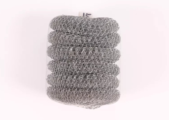 रसोई के लिए सर्पिल स्क्रबर सफाई 316 स्टेनलेस स्टील स्कोअरिंग बॉल