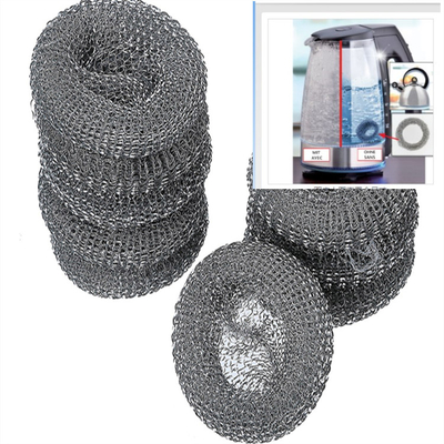 केटल के लिए दीया 4 सेमी मोटाई 2 सेमी 304 स्टेनलेस स्टील सफाई गेंद